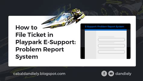 How to File Ticket in Playpark E.